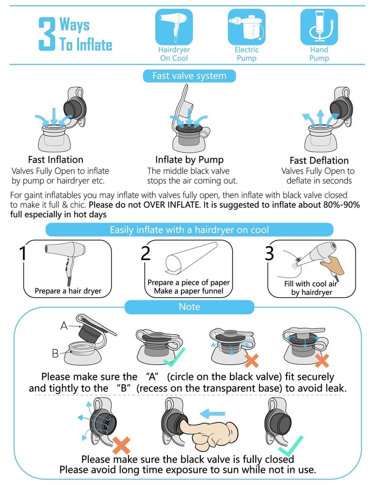 Jasonwell Inflatable Diamond Ring Pool Float - Engagement Ring Bachelorette P...