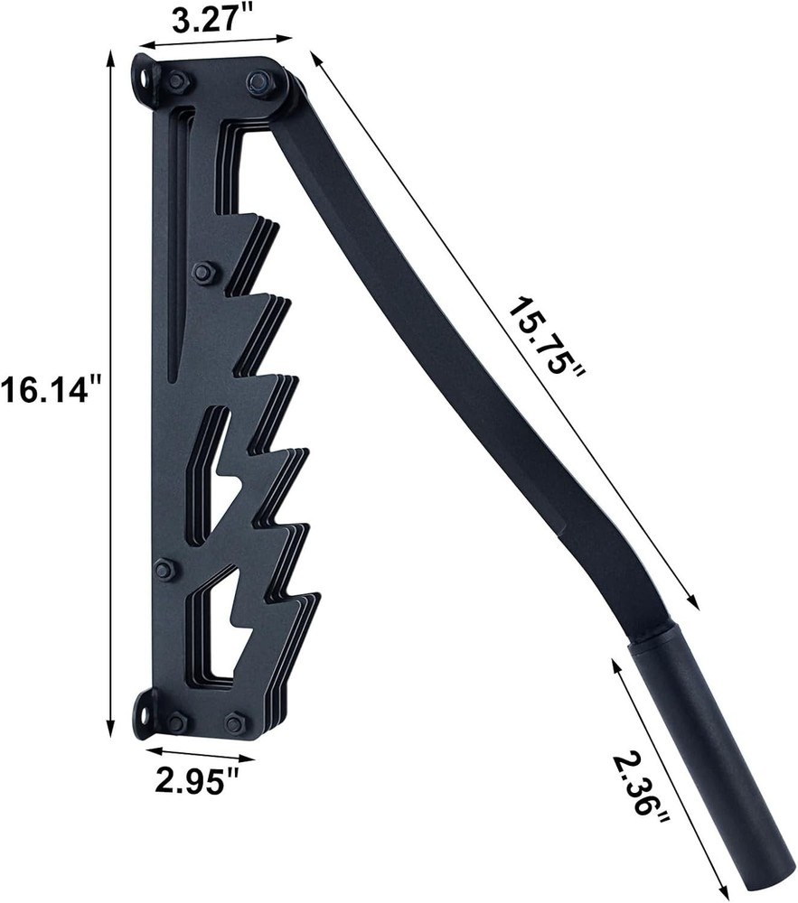 2025 Wall Mounted Kindling Splitter with Extended Handle