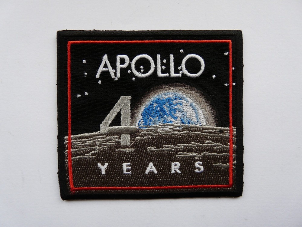 NASA Apollo 40 years patch