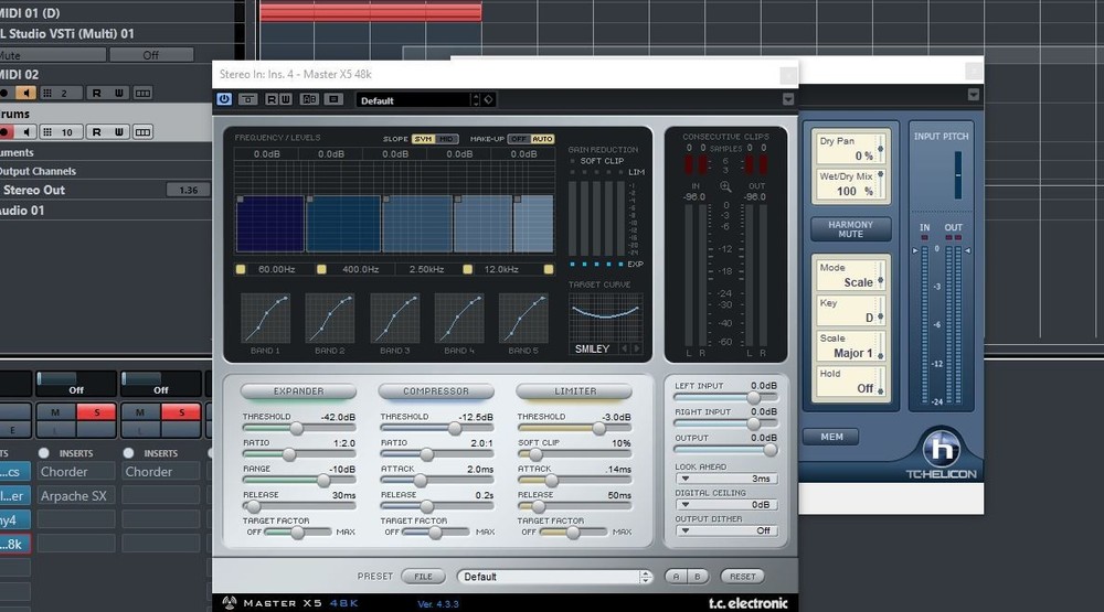 TC Powercore MK2 PCI Card with system 6000 plugins.