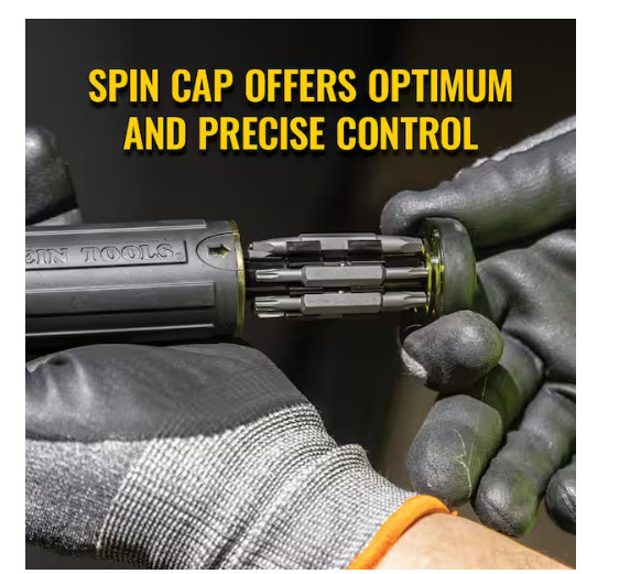 Klein Tools 15-in-1 Multi Bit Screwdriver, Ratcheting