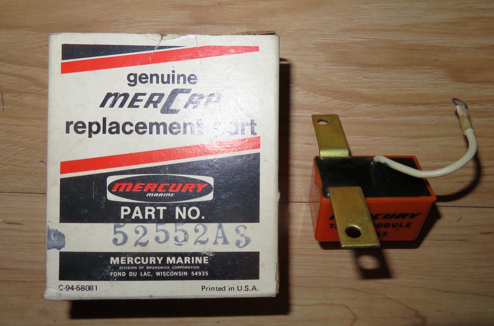 NOS 1971-1975 Mercury Tachometer Tach Module 52552A3