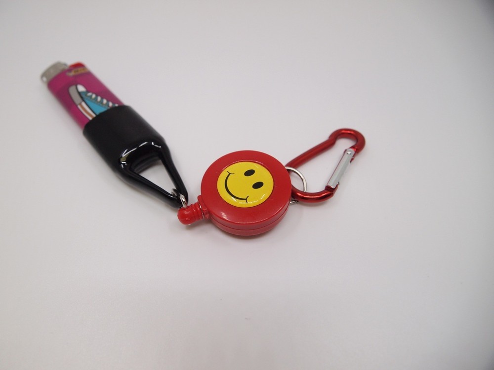 LIGHTER LEASH KEYCHAIN CLIP RETRACTABLE