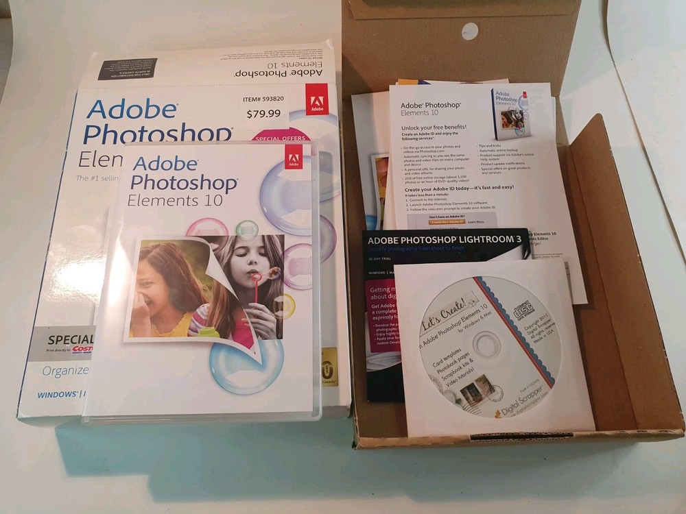 Photoshop Elements 10 for Windows/Mac OS