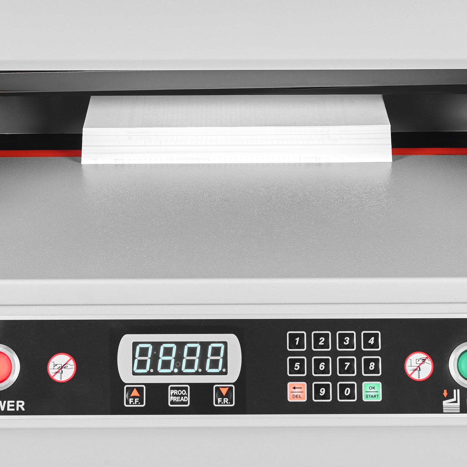 VEVOR Electric Paper Cutter 18.9 in Cutting Width 1.97 in Cutting Thickness