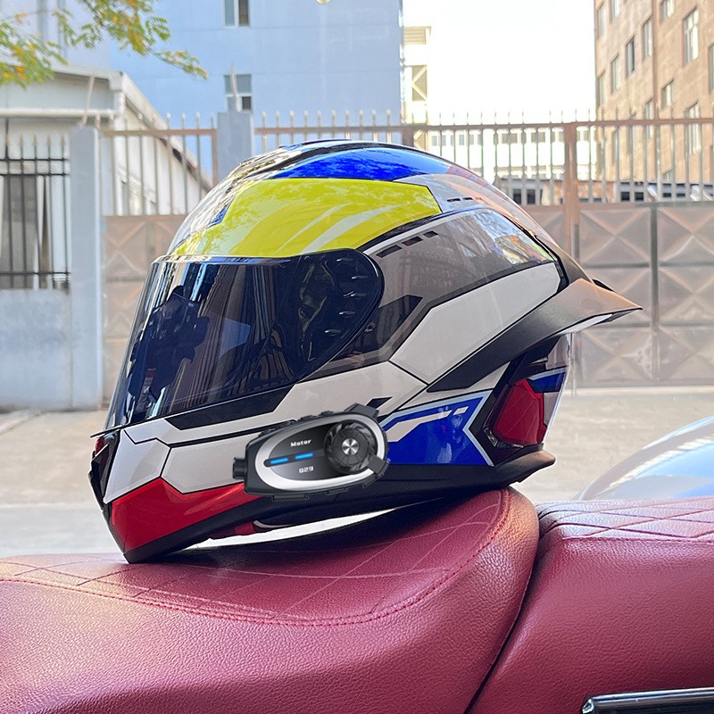 Bluetooth Motorcycle Intercom Helmet Camera Recorder Motorbike Helmets