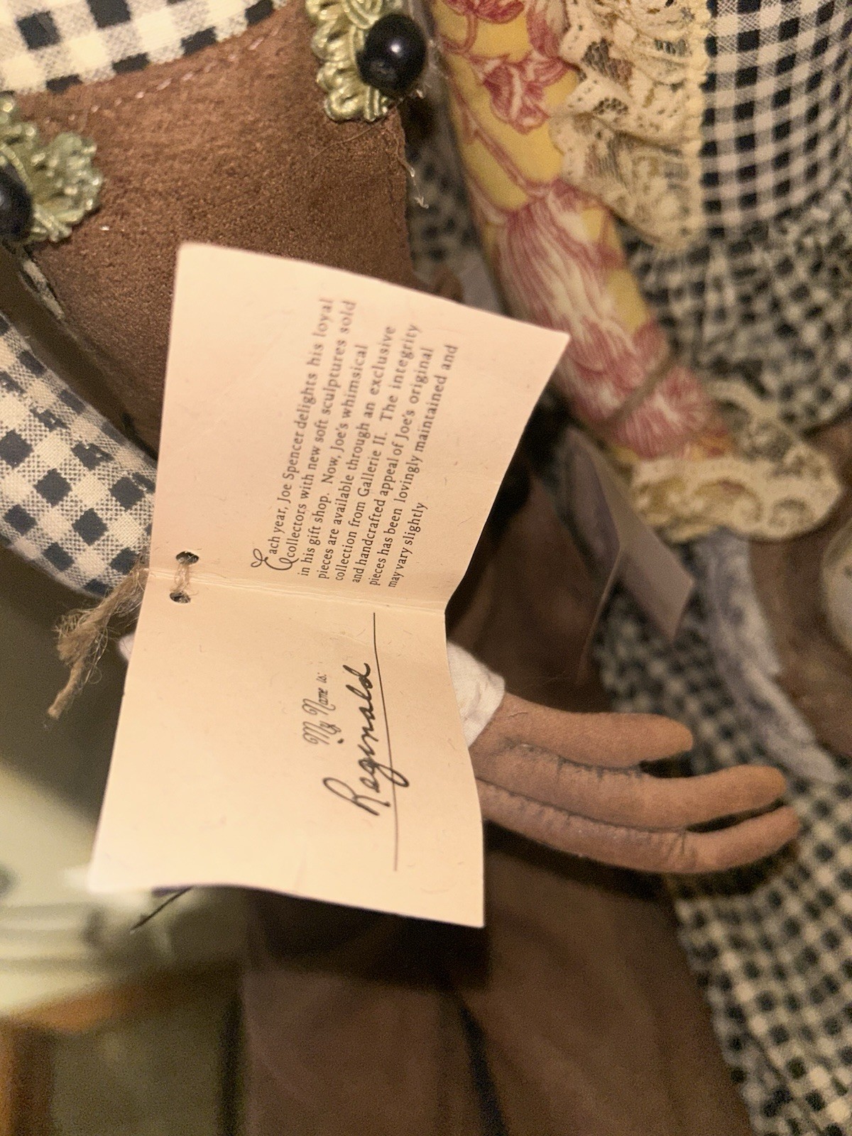 Gathered Traditions Reginald Rooster And Hermoine Hen By Joe Spencer