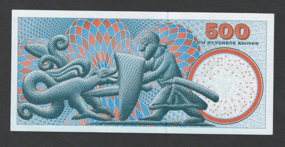 Denmark 500 Kroner 2006 Year P-63c UNC