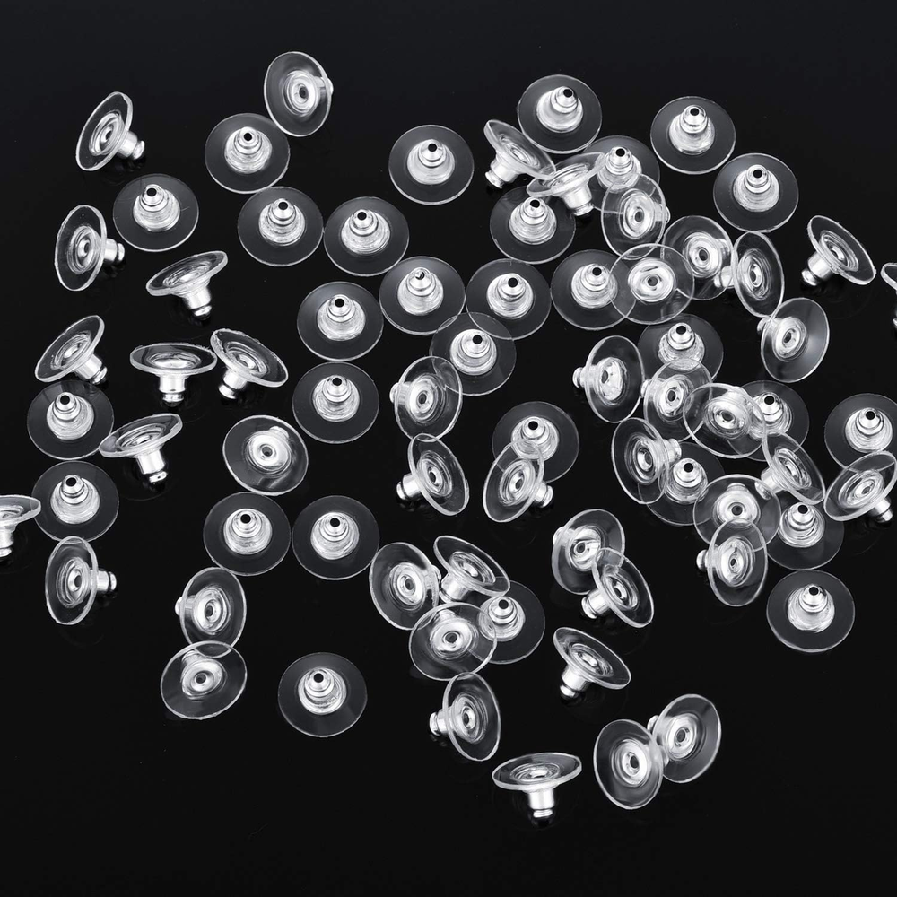 200 Pcs Earring Backs for Droopy Ears Earring Backs Replacements Earring Backs f