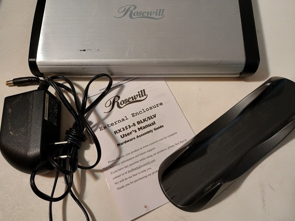 Rosewill RX353-S USB HDD External Enclosure Aluminum