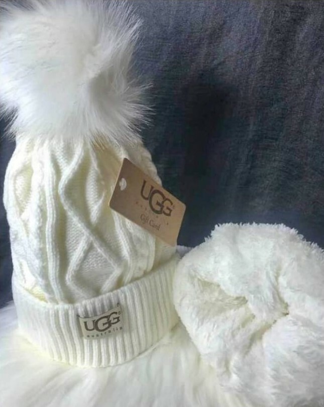 UGG NWT Australia Winter Beanie white