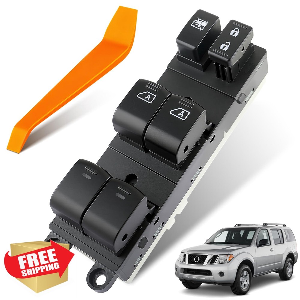 Dacall Power Window Switch for Nissan Pathfinder 2007-2012 Driver Left