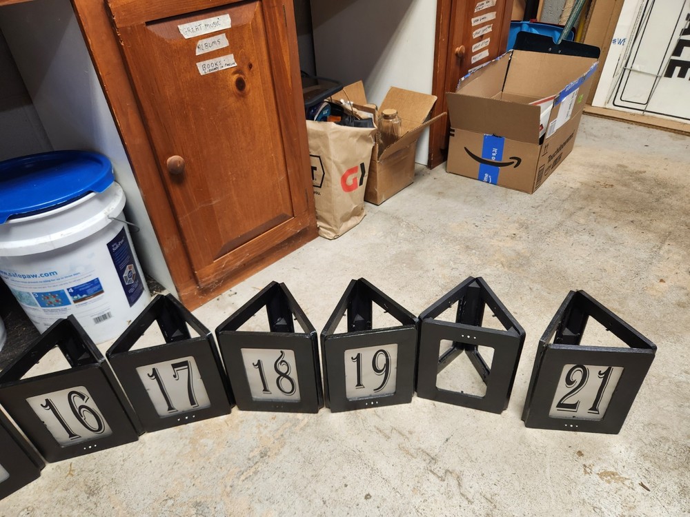 Table Centerpieces With Numbers (Qty 20)