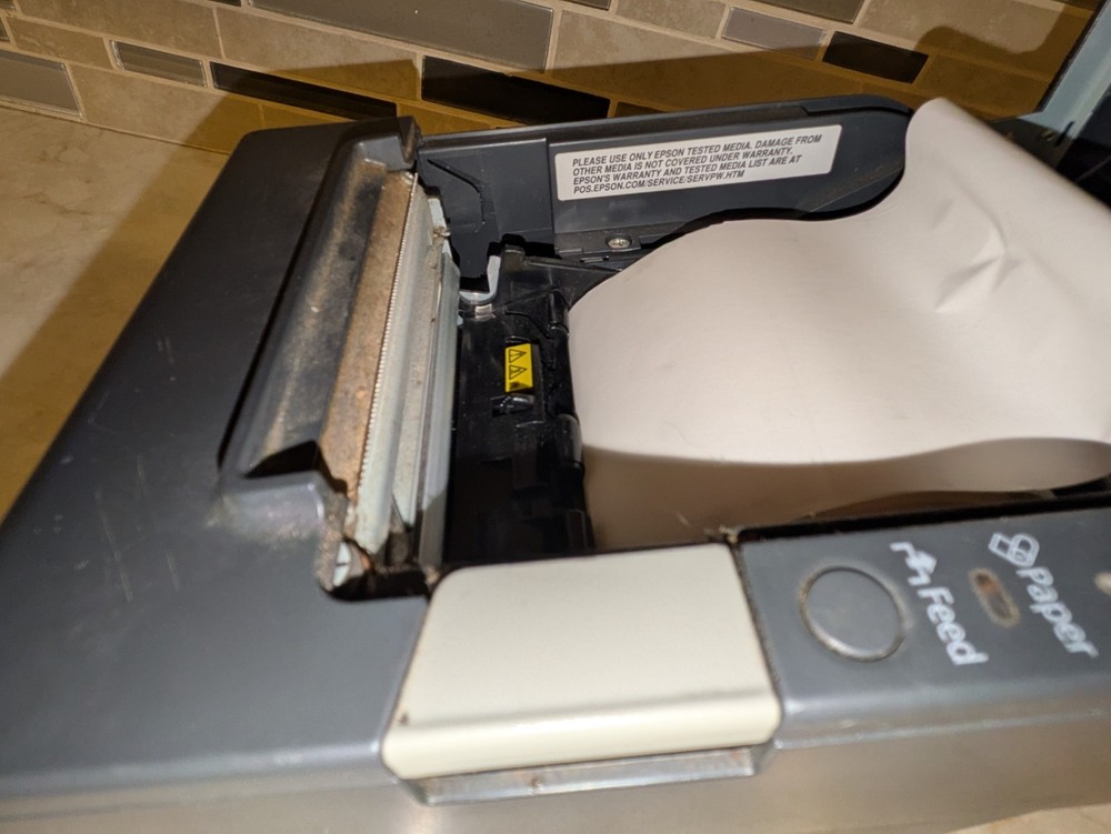 Epson TM-T88V M244A POS Thermal Printer (Untested)