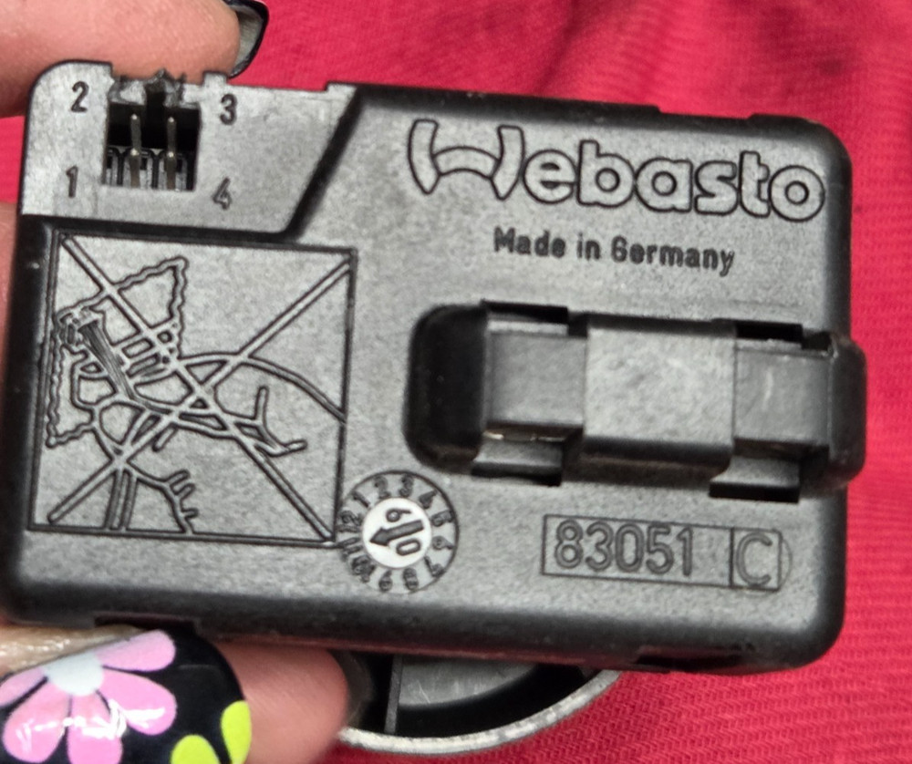 WEBASTO: TEMPERATURE KNOB Switch climate CONTROL 83051 HVAC