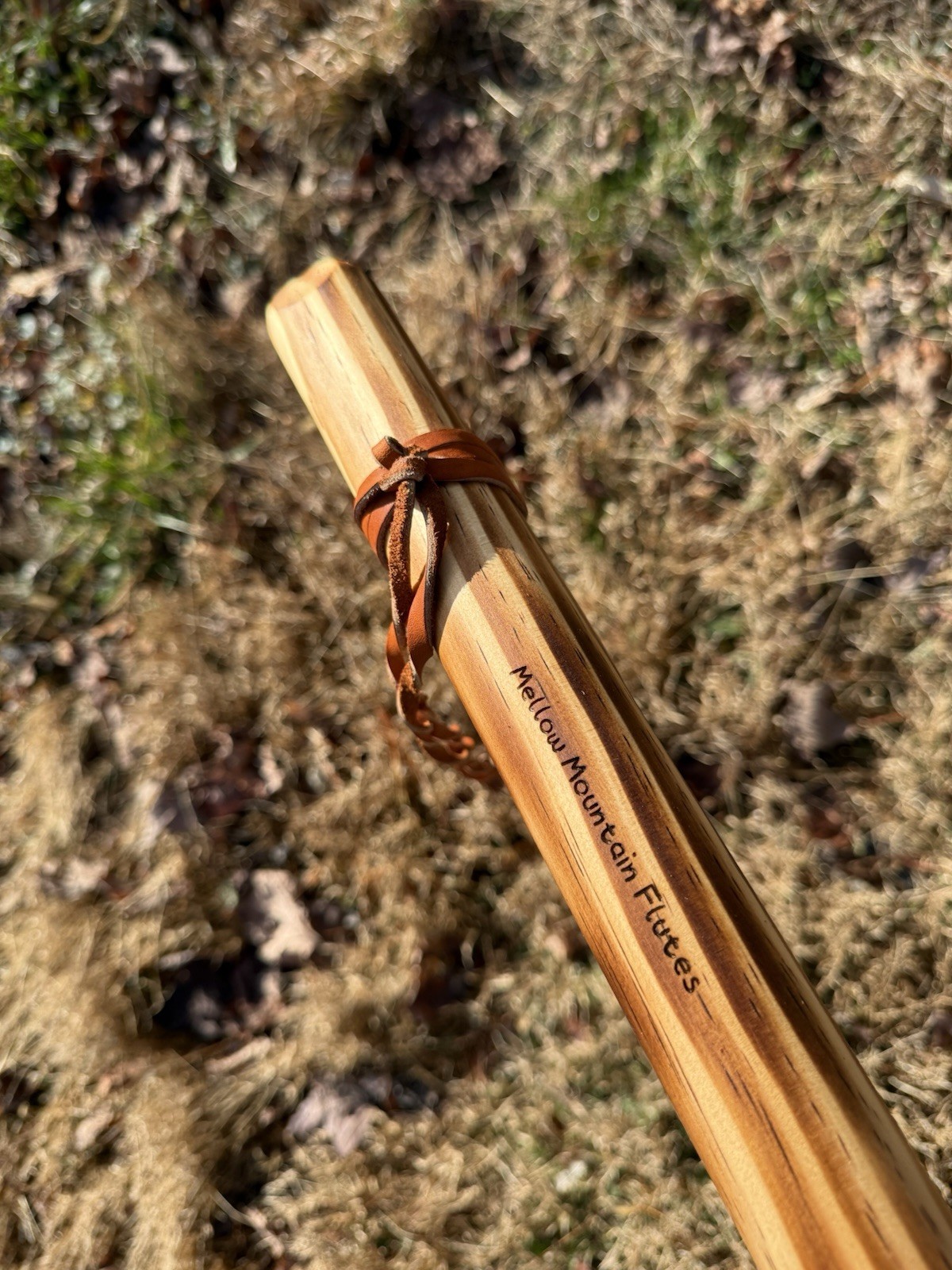 Native American Style Flute | Pine | Low Dm | 440 Htz.