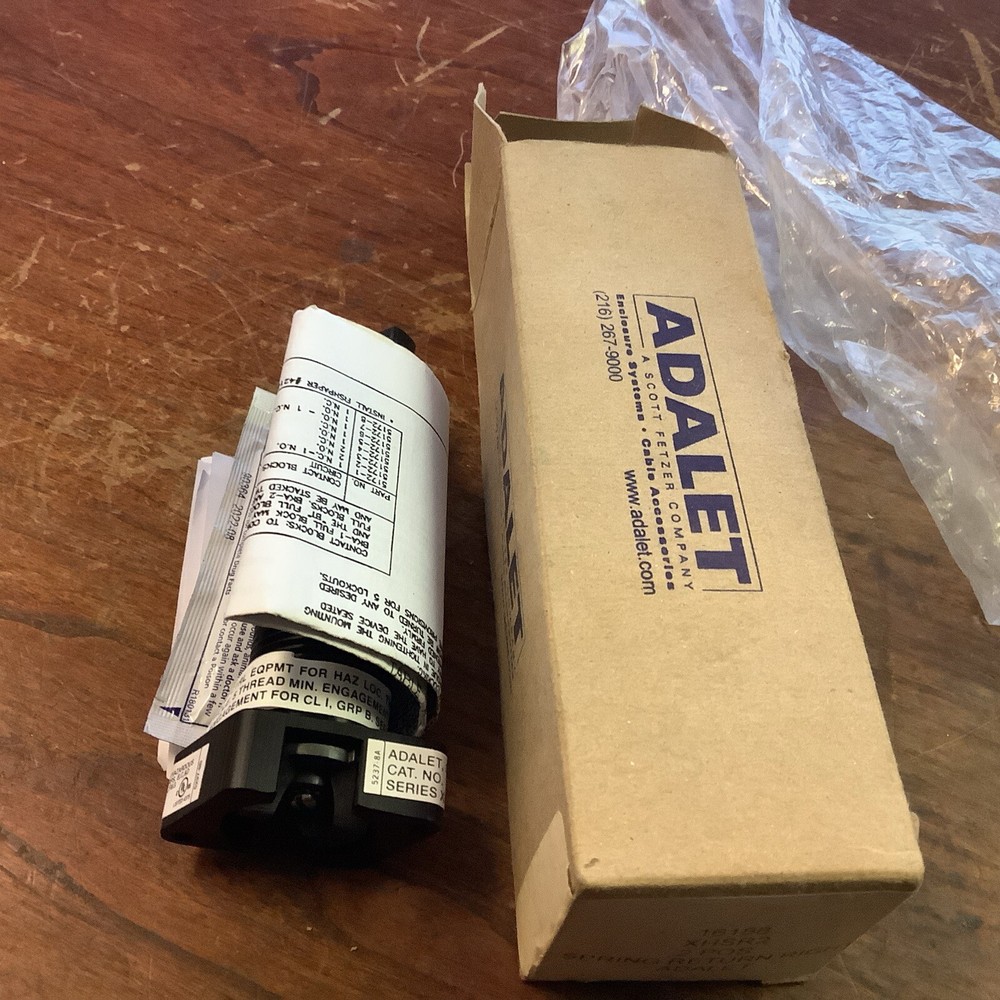 Adalet XHSR2 Selector Switch Spring Return Right(new)