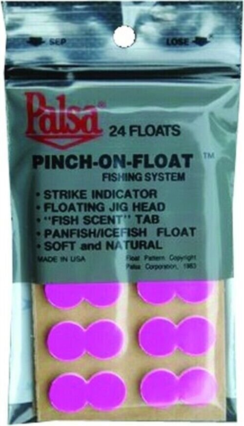 Palsa 30002-FP Pinch-On Float Pink