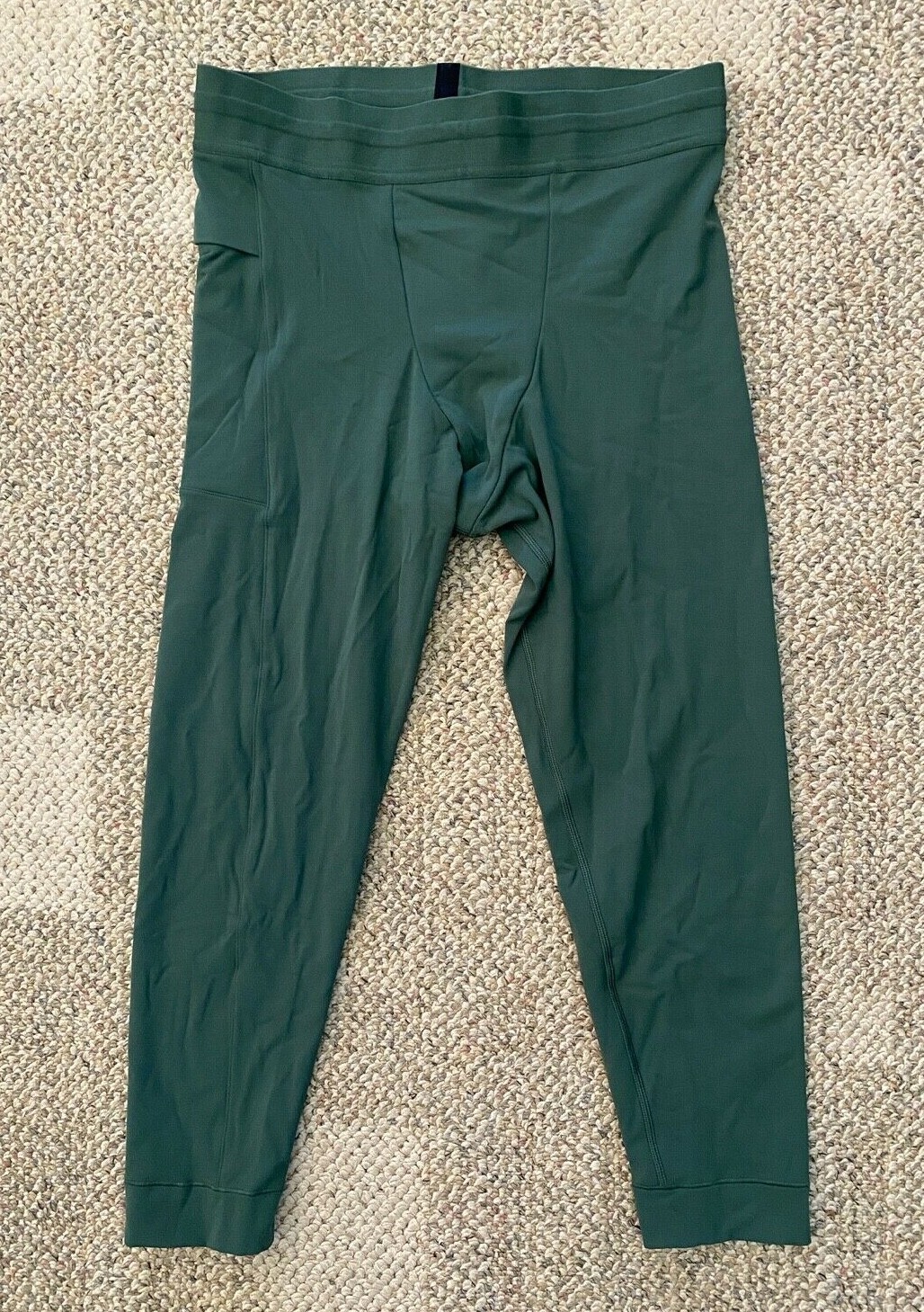 Nike Yoga Pants 3/4 Athletic Training or Base Layer Green CT1830 Men's 4XL