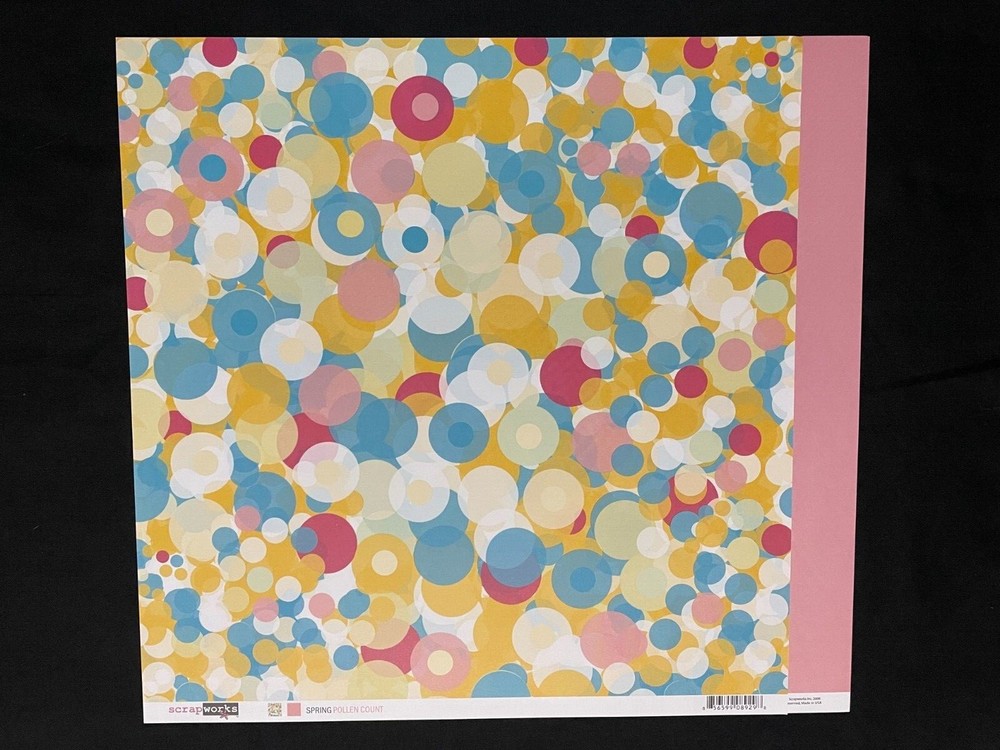 SCRAPWORKS "SPRING" DOUBLE-SIDED PAPERS