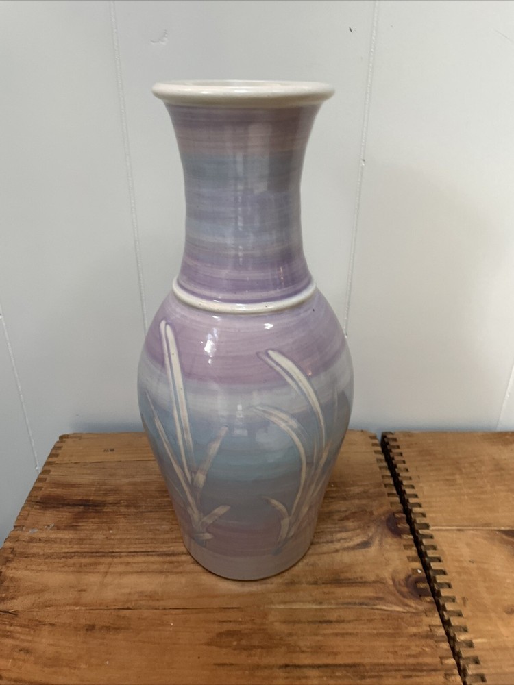 14 3/4” Signed Studio Art Vase