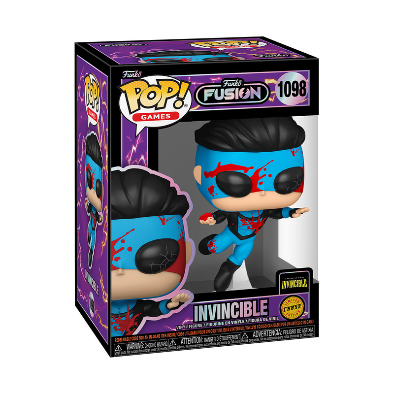 Funko Pop! Games Fusion Invincible #1098 [CHASE] Variant w/ Protector
