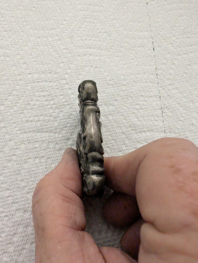 Sterling Silver Match Safe/Case Native American