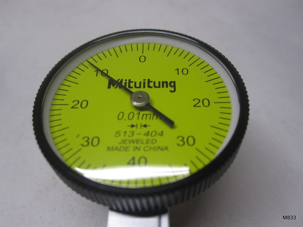 Shockproof Waterproof Measurement Lever Dial Indicator 0-0.8mm Measuring Range