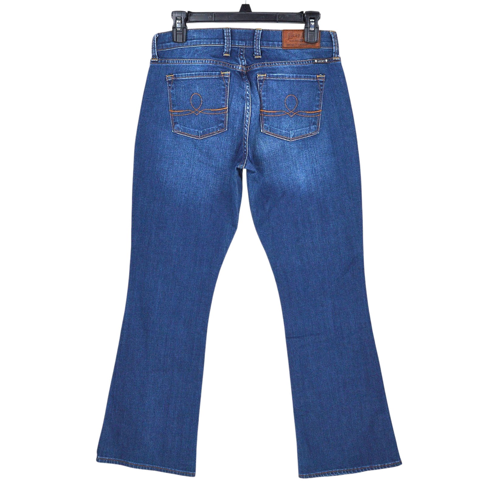 Lucky Brand Sofia Boot Jeans Womens 6/28 Low Rise Blue Denim Stretch Medium Wash