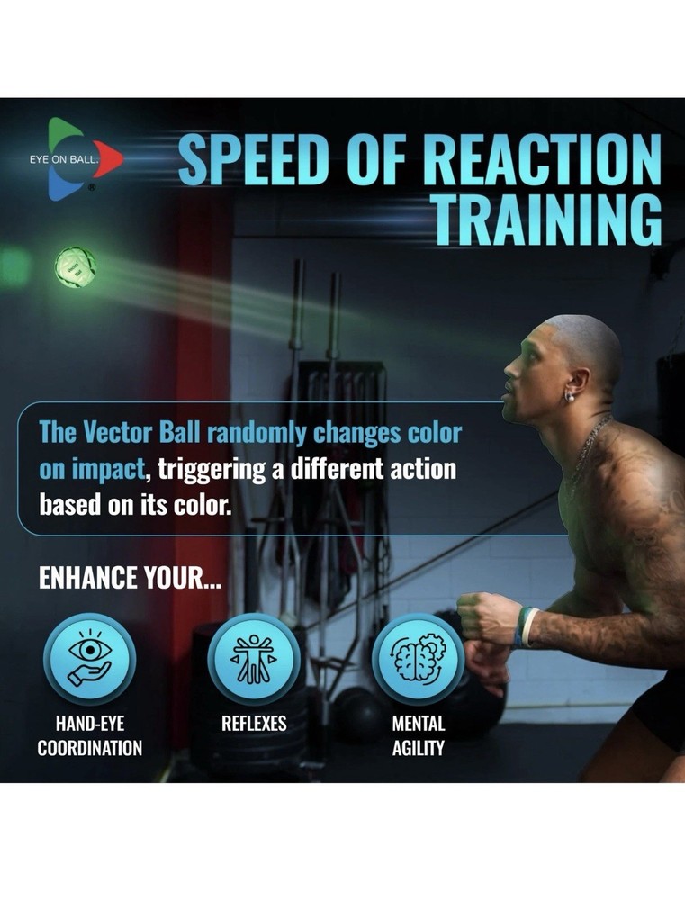 Vector® Ball S Cognitive Vision Training for All Sports and Ages