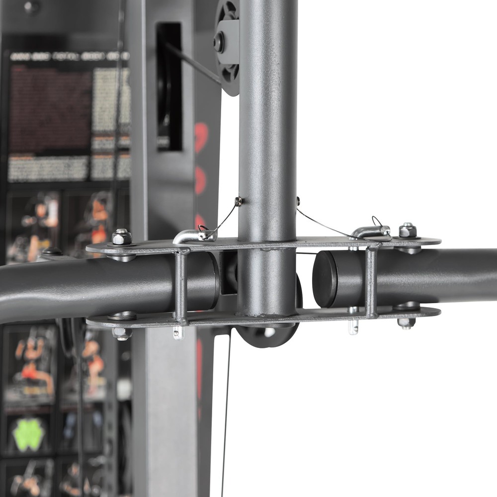 Marcy Full Body 150lb Weight Stack Home Gym Dual-Functioning Workout Machine