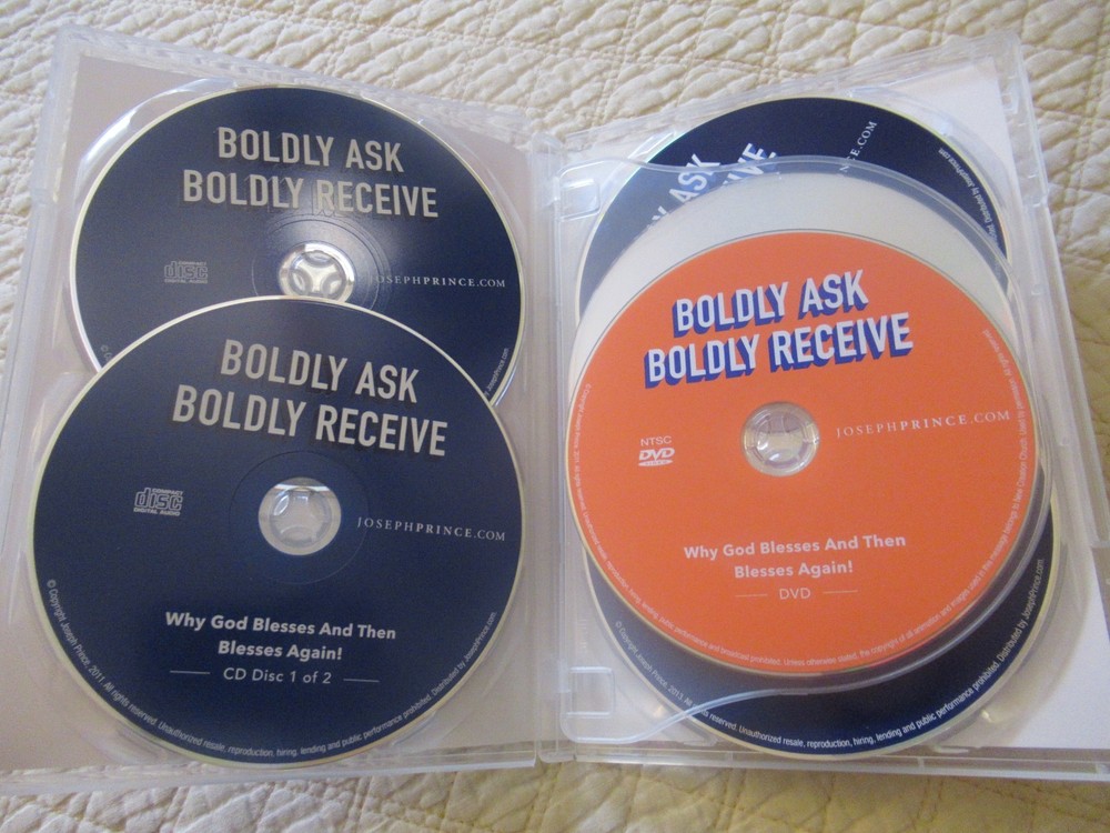 Joseph Prince Sermon DVD & CD 4-Set (14 Discs)