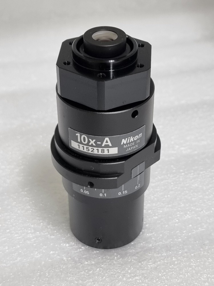 Nikon 10X-A Measuring Tool Microscope TM MM Objective Lens