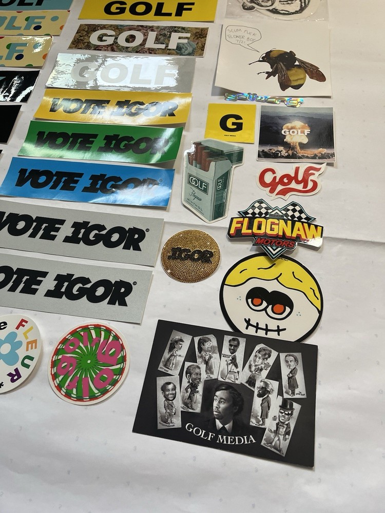 Golf Wang Sticker Bundle Lot Tyler The Creator