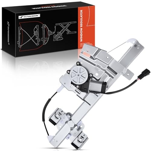 Electric Power Window Regulator with Motor Compatible with Front Driver (LH)