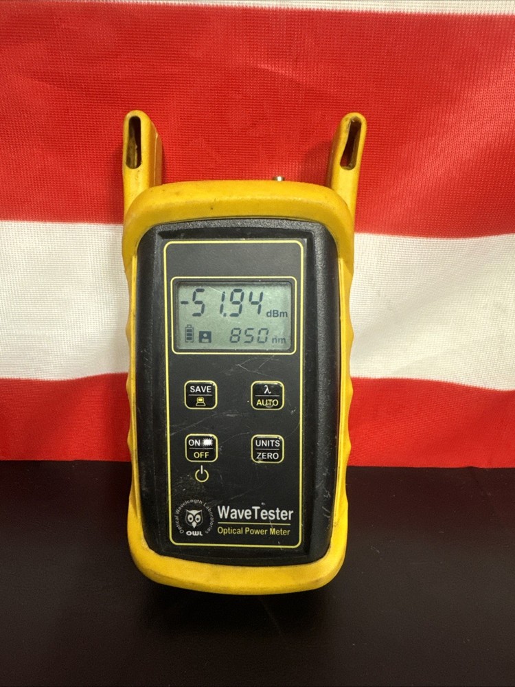 OWL WT-1 WaveTester optical power meter