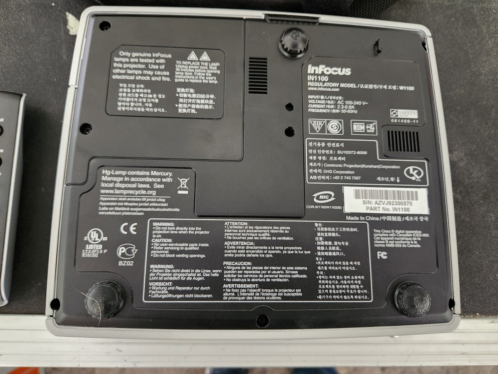 Infocus IN1100 Projector