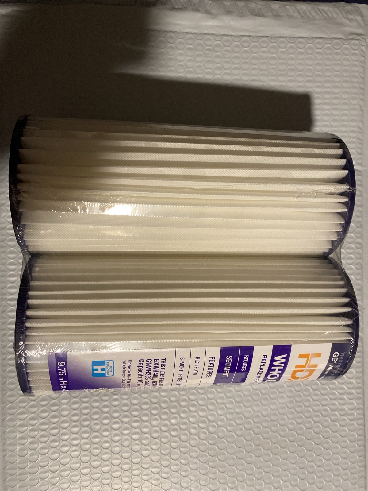 HDX 1010 173 917 2-Pack Filter (H) For GE GXWH40L GXWH35F GNWH38S