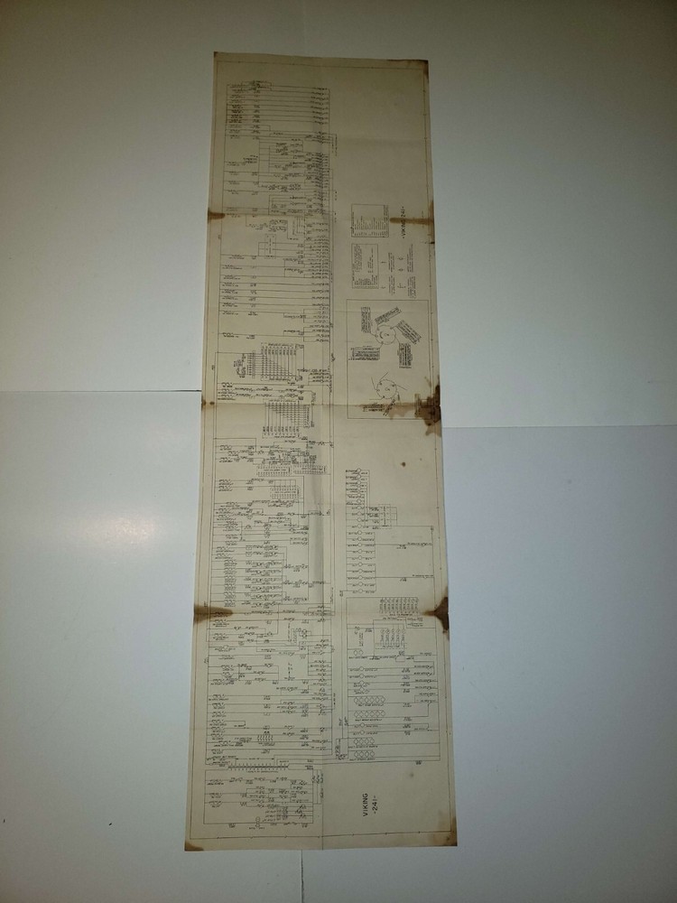 Williams VIKING (1960) Pinball Schematic