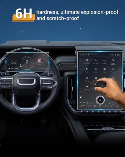 [4-Pack] 2026 GMC Yukon Denali Screen Protector for 2025 1A-Yukon Kit (Nano)