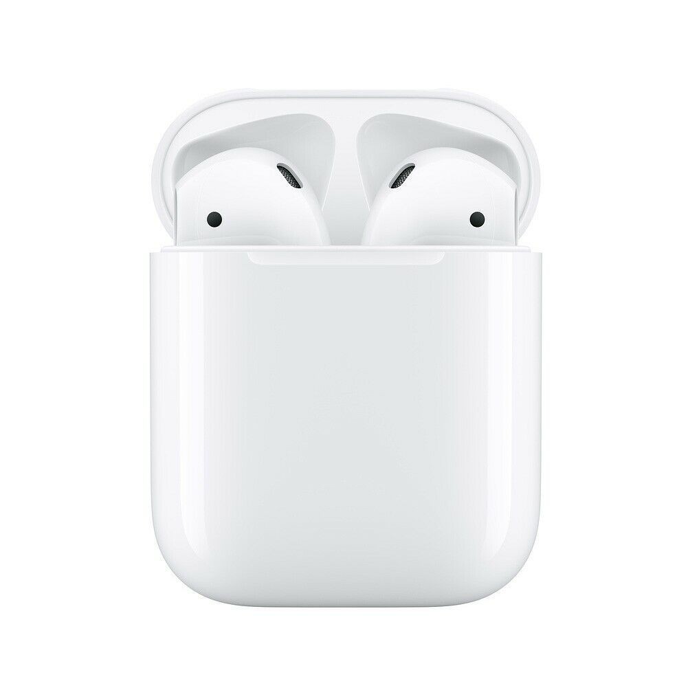 Apple AirPods 2nd Gen Genuine In-Ear Bluetooth Headset w/ Wireless Charging Case