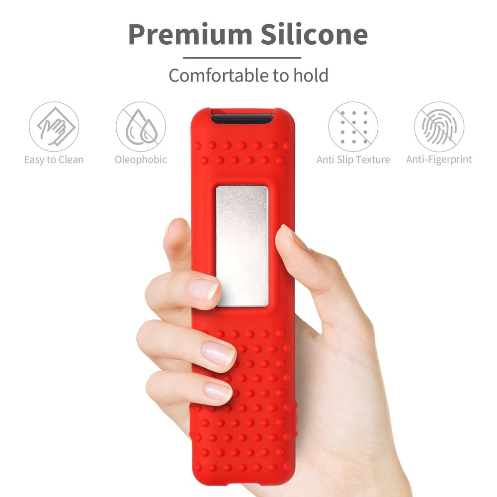 DUOLAXMENG Silicone Case for Samsung TM2560E Remote Control, Compatible Black