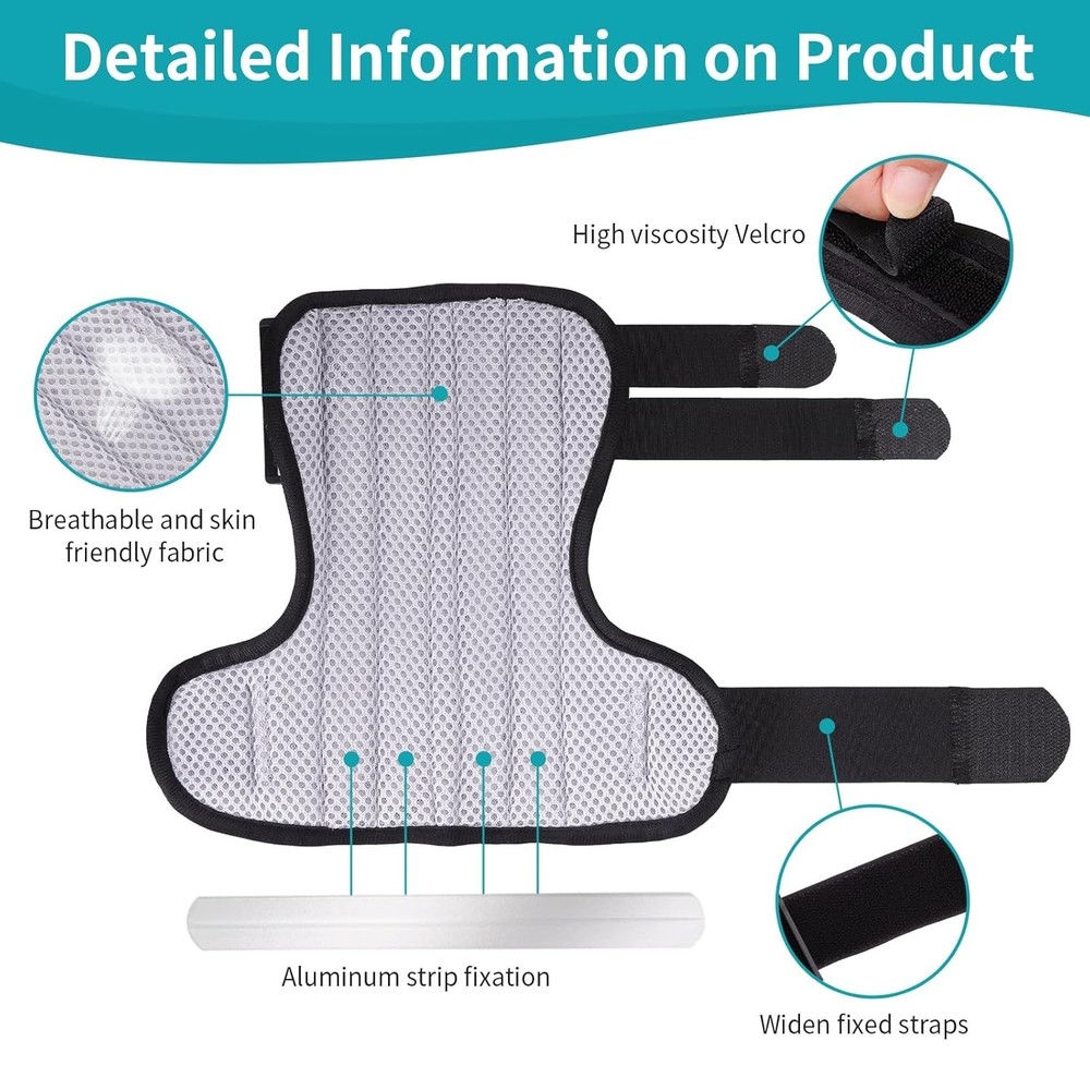 Trigger Finger Splint - Multi-Finger Brace, Adjustable Hand&Wrist Support