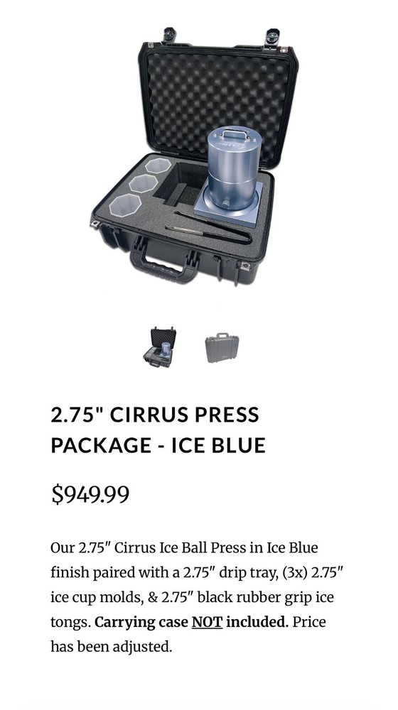 Cirrus Ice Ball Maker
