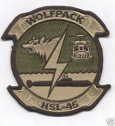 HSL-45 WOLFPACK subdued patch