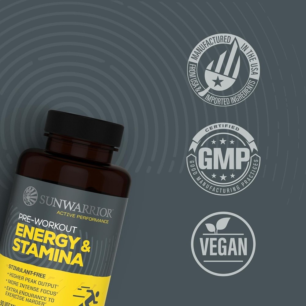 Sunwarrior Active Energy & Stamina 90 capsules