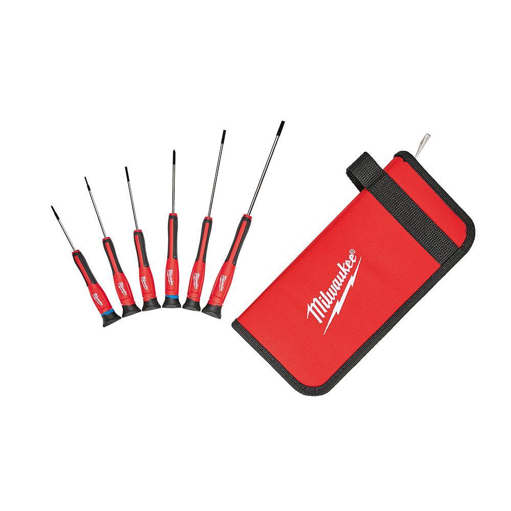 Milwaukee 48-22-2606 6-PC Precision Screwdriver Set