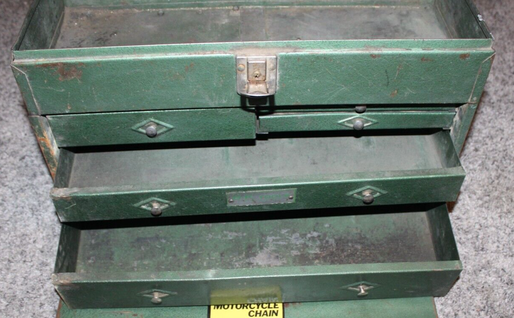 Vintage SK Tools 5 Drawer Mechanic Tool Box
