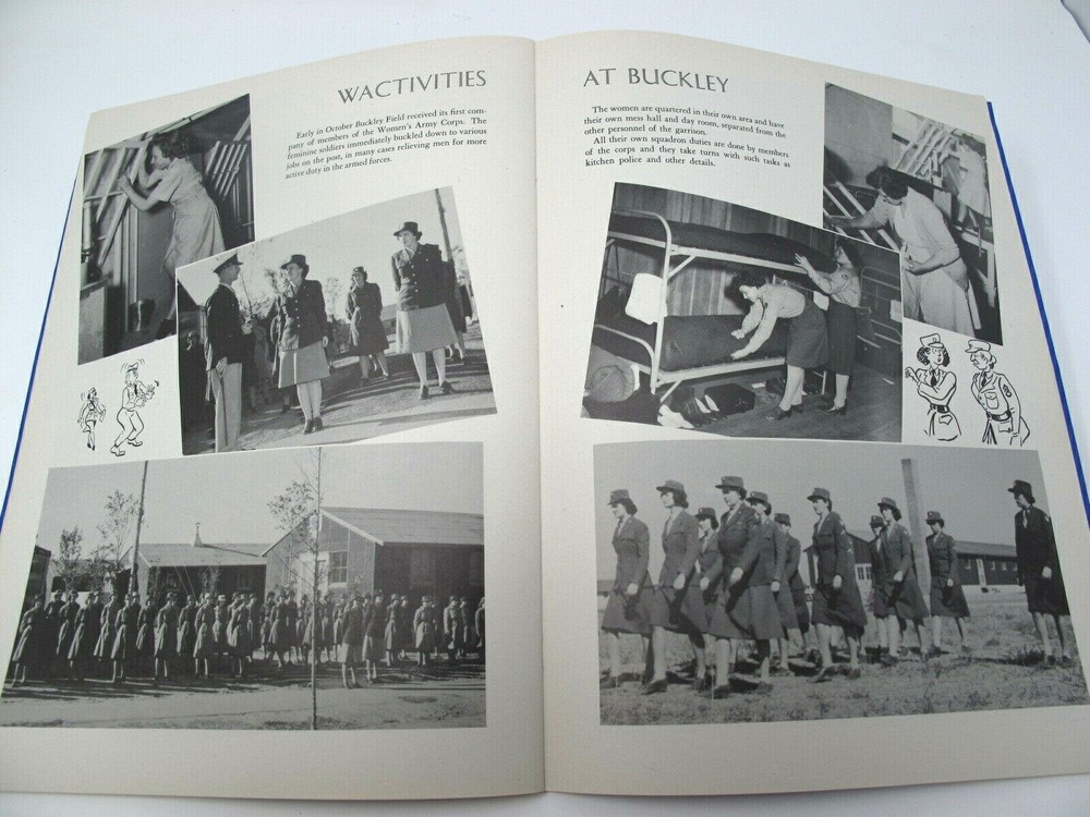 US ARMY AIR FORCE BUCKLEY FIELD TECHNICAL SCHOOL TRAINING COMMAND BOOK 1943