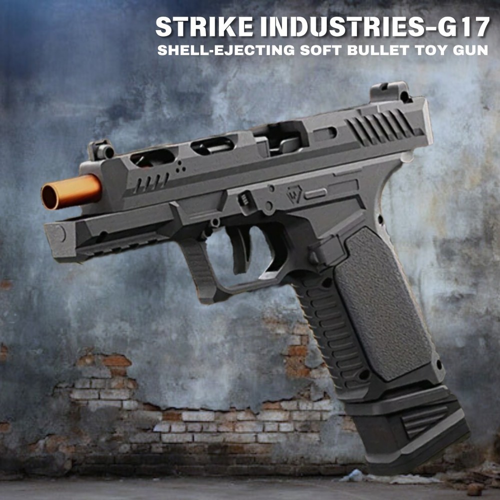Strike Industries-G17 Shell Ejecting Soft Bullet Toy Gun